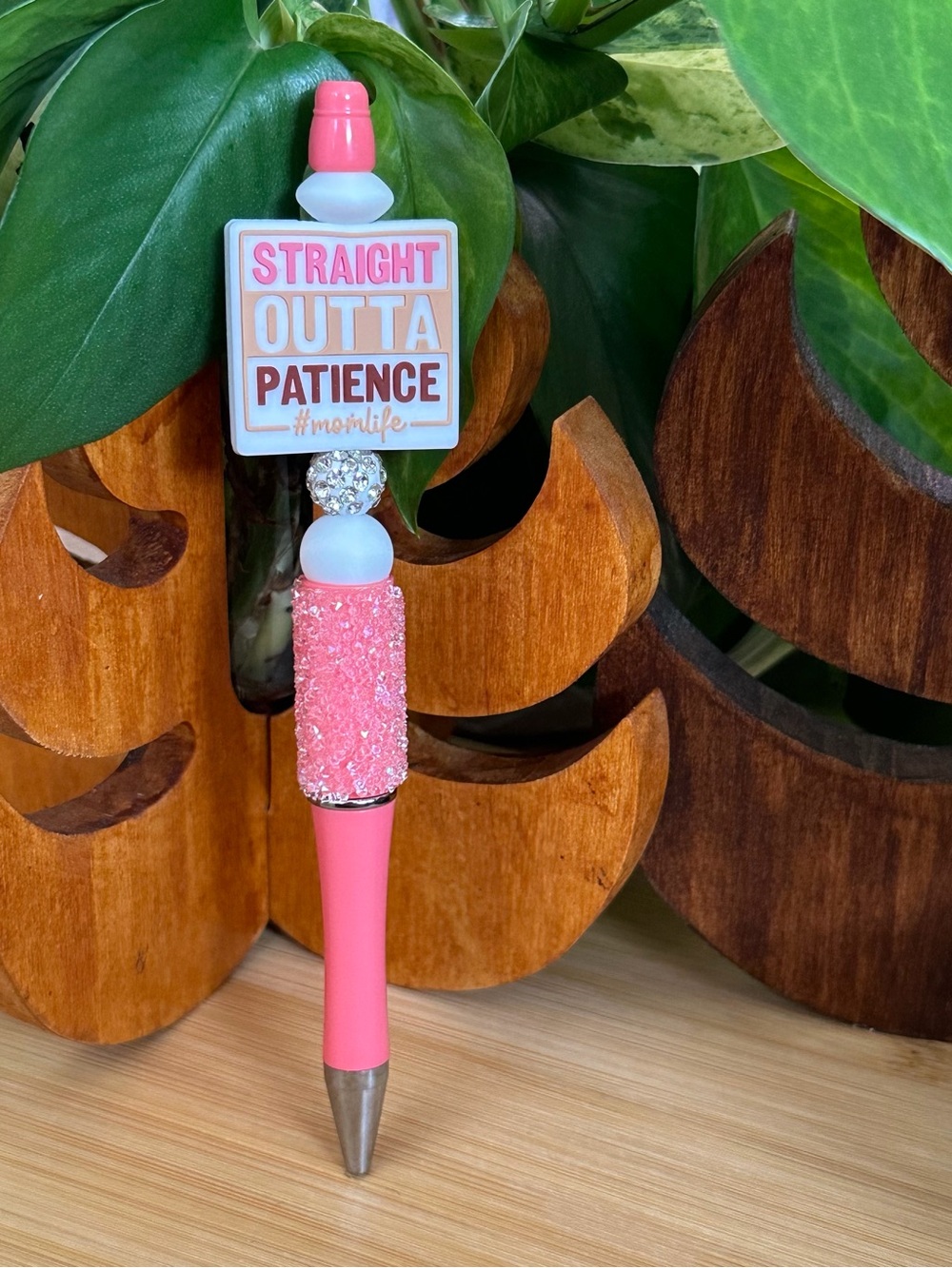 ✨ Handmade Beaded Pen   Silicone‎ Pen | Stylish Everyday Writing + Refill✨